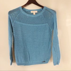 Michael Kors blue-sweater NWOT size small